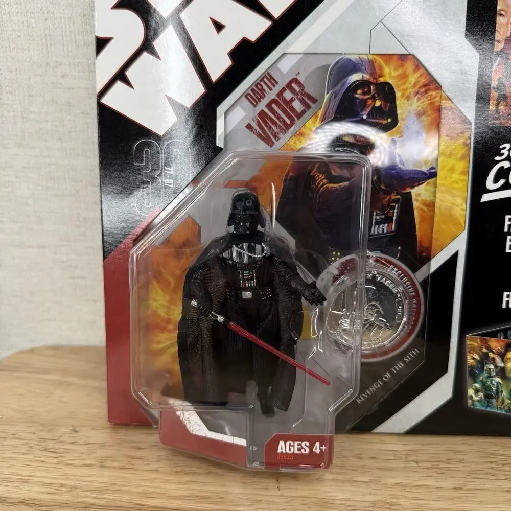 Star Wars 30th Anniversary Coin Album Plus Darth Vader Action Figure NEW SEALED
